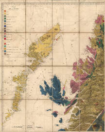McCulloch, Geological Map of Scotland (1840) , National Library of Scotland